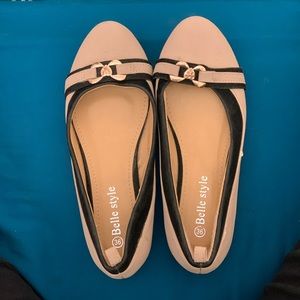 Made in Philippines, comfortable flats, size 6.